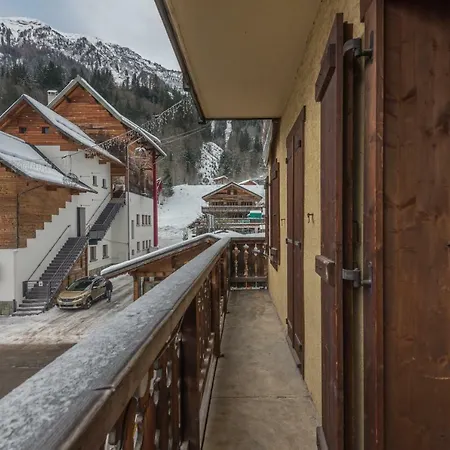 Appartement T2 Les Houches Pied Des Pistes Exterior foto